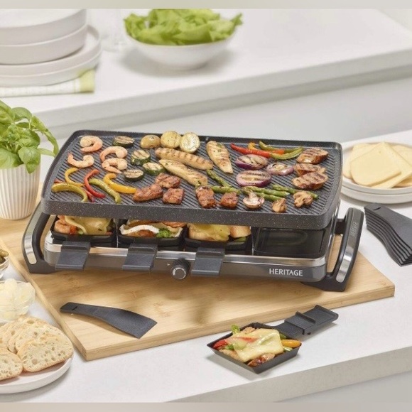 Heritage The Rock Other - Heritage The Rock Black Raclette Party Grill, Two Sided